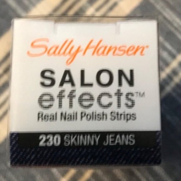Sally Hansen Salon Effects Real Nail Polish Strips 230 Skinny Jeans - Picture 2 of 4